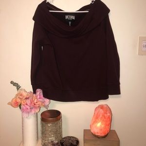 VS Cold Shoulder Sweater